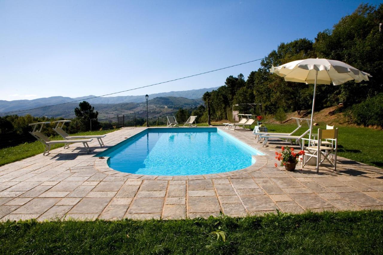 Villa Liz Tuscany, Private Pool, Hot Tub, Property Fenced, Pets Allowed Poppi Dış mekan fotoğraf